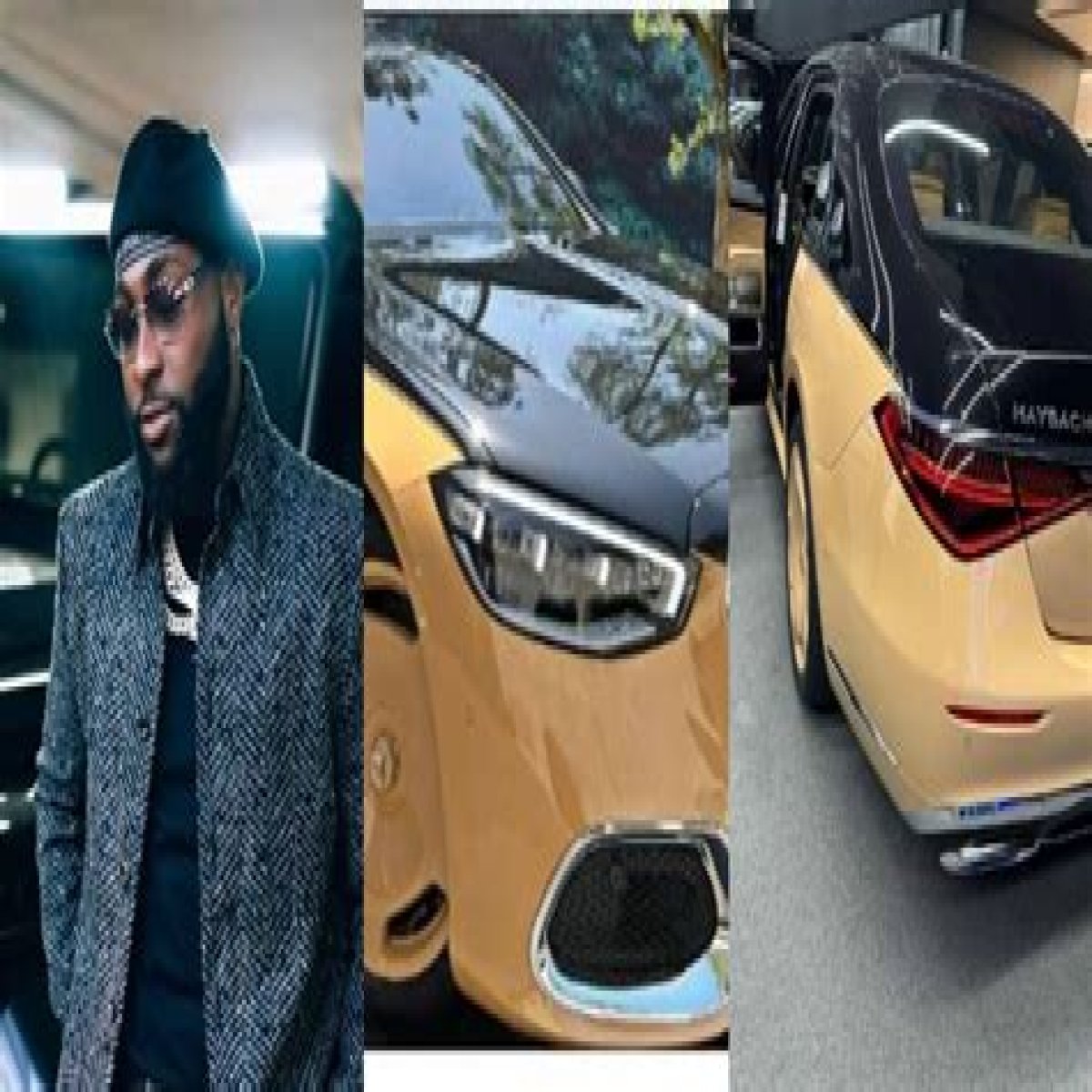 Days After Wizkid Shows Off His Car Collections, Davido acquires new 2023 maybach Virgil Abloh [video]