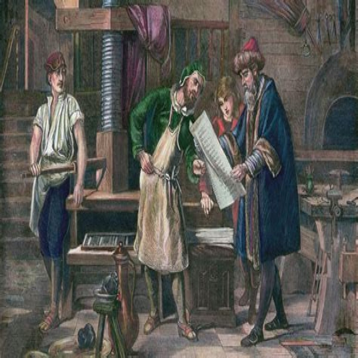 Johannes Gutenberg - Printing Press, Inventions & Facts