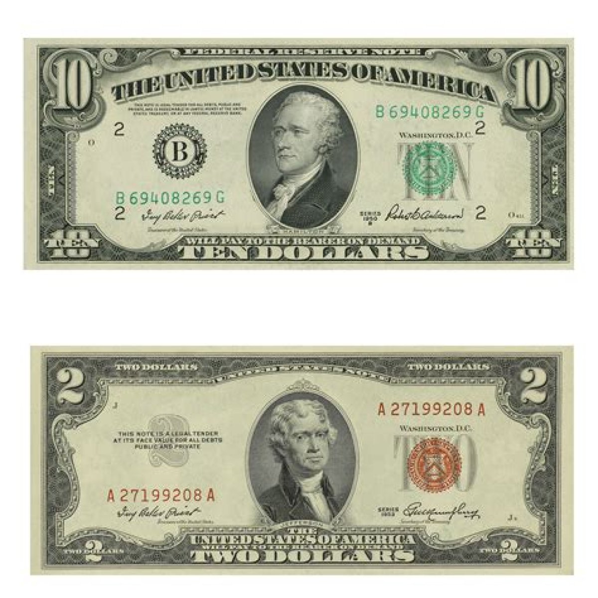 Which Historical Figures Are on U.S. Money?